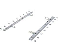 ACEBIKES Binario flessibile Set di binari di trasporto, argento