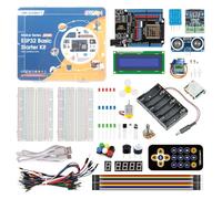 ACEBOTT Starter kit base per ESP32, 29 accessori ESP32 Kit elettronico di codifica di base compatibile con Arduino & Scratch, tutorial dettagliato, oltre 40 progetti