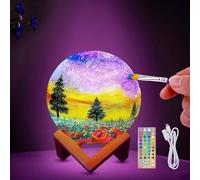 ACED Dipinti il tuo kit di lampada luna, Kit di arti e artigianato