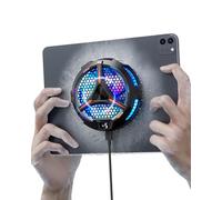 ACEDAYS Dispositivo di raffreddamento magnetico per iPad, Surface Pro, Samsung Tab, compatibile con Steam Deck, radiatore universale con display della temperatura per giochi mobili, Tiktok Live