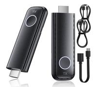Aceele HDMI Wireless Trasmettitore e Ricevitore, Full HD 1080P Dongle Wireless HDMI Senza Fili, Portata 50M, Doppia Banda 2,4/5G Streaming Video/Audio/File da Laptop, PC a Monitor/HDTV/Proiettore