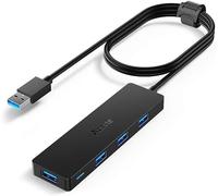 Aceele Hub USB a 4 Porte Nero USB 3.0 - 100 cm