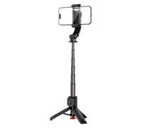 Acefast, Asta Selfie Treppiede Bluetooth Estensibile 63 cm Apertura Auto, Nero