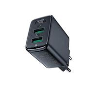 ACEFAST Wall Charger A33, 2 x USB, 18 W, QC3.0 (Czarna)