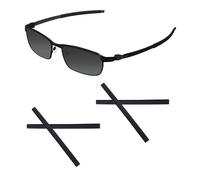 Acefrog 2 paia di gommini di ricambio in morbido silicone per occhiali da vista Oakley Tincup OX3184, Tincup Carbon OX5094, Pitchman OX8050 OX8096, Tincup occhiali da sole perfettamente aderenti,