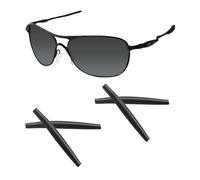 Acefrog 2 paia di gommini di ricambio per occhiali da sole Oakley Crosshair 2012 OO4060, Crosshair 1.0 2012 OO4005, OO4069, OO6014, colore nero, Nero , Taglia unica