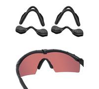 Acefrog 2 paia di naselli aggiornati per occhiali da sole Oakley Si M Frame 2.0/3.0 OO9146, M Frame 2.0 Strike, Industrial M Frame 2.0, SI Ballistic M Frame 2.0, nasello push-in di ricambio, nero