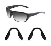 Acefrog 2 paia di naselli aggiornati per occhiali da sole Oakley Split Shot OO9416, Crossrange OO9371, Targetline OO9397 OO9398, nasello di ricambio, antiscivolo, nero