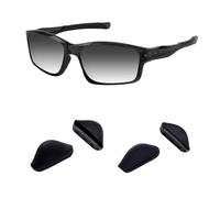 Acefrog 2 paia di naselli aggiornati per occhiali da sole Oakley Turbine OO9263 Fives Squared OO9238 Chainlink OO9247 Pit Bull OO9127, nasello di ricambio, antiscivolo, nero