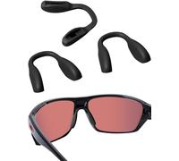 Acefrog 3 naselli per occhiali da sole Oakley Split Shot OO9416, Crossrange OO9371, Targetline OO9397 OO9398, ricambio per naso push-in, nasello antiscivolo, nero