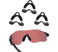 Acefrog 3 paia di naselli aggiornati per occhiali da sole Oakley EV Zero Path OO9308, EV Zero Pitch OO9383 OO9388, EV Zero Range OO9327 OO9337, EV Zero Series, occhiali da sole a pressione, neri,