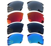 Acefrog 4 paia di lenti di ricambio polarizzate per occhiali da sole Oakley Flak 2.0 XL OO9188, vestibilità perfetta, infrangibili, antigraffio, Value Pack, multicolore, Taglia unica