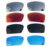 Acefrog 4 paia di lenti di ricambio polarizzate per occhiali da sole Oakley Gascan OO9014, vestibilità perfetta, infrangibili, antigraffio, Value Pack, multicolore, Taglia unica