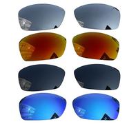 Acefrog 4 paia di lenti polarizzate di ricambio per occhiali da sole Oakley Hijinx, perfettamente compatibili, infrangibili, antigraffio, confezione risparmio, multicolore, Taglia unica