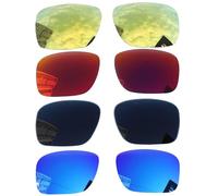 Acefrog 4 paia di lenti polarizzate di ricambio per occhiali da sole Oakley Holbrook OO9102, perfettamente compatibili, infrangibili, antigraffio, confezione risparmio, multicolore, taglia unica