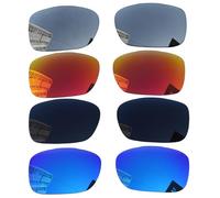 Acefrog 4 paia di lenti polarizzate di ricambio per occhiali da sole Oakley TwoFace OO9189, perfettamente compatibili, infrangibili, antigraffio, confezione risparmio, multicolore, Taglia unica