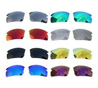 Acefrog 8 paia di lenti polarizzate di ricambio per occhiali da sole Oakley Flak 2.0 XL OO9188, si adattano perfettamente, infrangibili, antigraffio, confezione risparmio, multicolore, Taglia unica