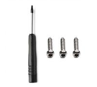 Acefrog Kit di riparazione con viti T4 e cacciavite per occhiali da sole Oakley TwoFace OO9189/TwoFace XL OO9350, nero, Nero , Taglia unica