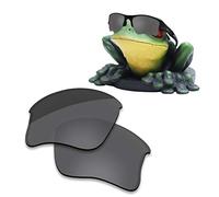 Acefrog - Lenti di ricambio polarizzate con rivestimento AR da 1,4 mm, per Oakley Flak Jacket XLJ Pitch Black - Rivestimento inar Polarizzato 1,4 mm di spessore Taglia unica