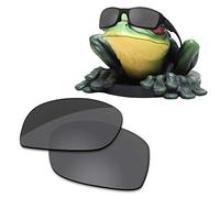 Acefrog - Lenti di ricambio polarizzate con rivestimento AR da 1,4 mm per occhiali da sole Oakley Fives Squared Pitch Black - Rivestimento inar Polarizzato 1,4 mm di spessore Taglia unica