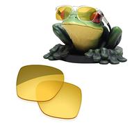 Acefrog Lenti di ricambio polarizzate rivestite AR per occhiali da sole Oakley Catalyst OO9272, HD Yellow, Taglia unica