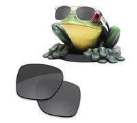 Acefrog Lenti di ricambio polarizzate rivestite AR per occhiali da sole Oakley Catalyst OO9272, Pitch Black - Inar Coated Polarized, Taglia unica