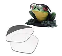 Acefrog Lenti di ricambio polarizzate rivestite AR spessore 1,4 mm per occhiali da sole Oakley Sliver OO9262 Hd trasparente a fotocromatica, spessore 1,8 mm Taglia unica