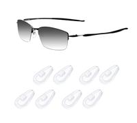Acefrog Oakley Contrail OO4147, Socket 5.5 OX3218, 4 paia di cuscinetti per naso migliorati in silicone a forma di lacrima per occhiali Oakley Contrail OO4147 Socket 5.0 OX3217