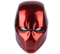 ACEGUARDER Casco rosso Deluxe Cosplay Prop UV superficie luminosa Collectors Edition Halloween maschera puntelli in resina intera testa (rosso 2)