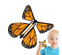 Aceirropy Farfalle A Carica Manuale | Giocattolo Farfalla Meccanica | Giocattolo Ad Elastico, Fotografici, Esperimento Scientifico, Ricompensa per la Classe Ideale per Libri Feste Matrimoni Compleanni