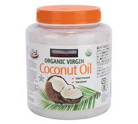 Aceite De Coco Orgánico Virgen Kirkland Signature 2,48 L - Aceite de Coco Para Cocinar Y Para el Cuidado Personal - Aceite de Coco con MCT - Aceite de Coco 100% Natural