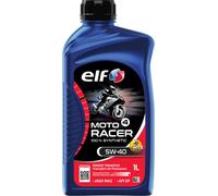 Aceite Motor Sintético 100% Per Moto ELF 4 Racer 5W-40 1L