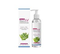 Aceite para afeitarse suave para mujeres 3.38oz | Aceite para afeitarse y después del afeitarse con aceite de oliva de vitamina E Aceite de semilla de jojoba | Hidratante, hidratante (1PC)