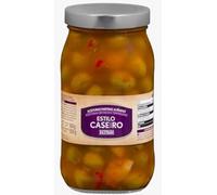 Aceitunas Verdes Rellenas Estilo Casero, 960g, Producto Envasado Listo para Consumir, PACK 2