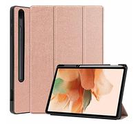 Acelive Cover Custodia per Samsung Galaxy Tab S8 Plus 2022 12.4 Pollici/Tab S7 FE/Tab S7 Plus con Built-in Pencil Holder Auto Sonno/Sveglia