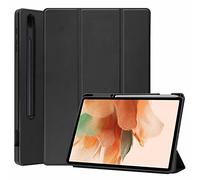 Acelive Cover Custodia per Samsung Galaxy Tab S8 Plus 2022 12.4 Pollici/Tab S7 FE/Tab S7 Plus con Built-in Pencil Holder Auto Sonno/Sveglia