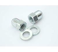 acelo Dadi per bicicletta, cambio Shimano SRAM Sachs, mozzi ruota anteriore e posteriore (mozzo Shimano Shimano a mozzo pieno, M10 x 1 - SW15 x L21,5)