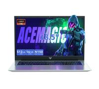 ACEMAGIC 18.5" Computer portatile Windows 11 PRO 8000 mAh Batteria Processore Intel N150 Quad-Core 16 GB DDR4 RAM 512 GB SSD Wifi5