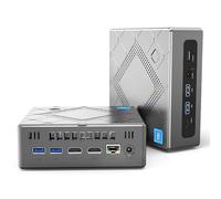 ACEMAGIC CK-10 Mini PC, Core i5-11320H (fino a 4,5 GHz), 16 GB DDR4 512 GB SSD Mini Desktop PC, Mini PC con Iris XE Graphics, 2 HDMI + VGA 4K UHD Triple Display, 4 X USB 3.0, WiFi 5.