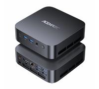 K1 Mini PC, AMD Ryzen 5 7430U (6C/12T, Fino a 4.3 GHz), Mini Computer Desktop 16GB DDR4 RAM 512GB M.2 2280 SSD,AMD Radeon™ Graphics 1800MHz, BT 5.2/WIFI 6/Type-C/per Ufficio, Studio,Business