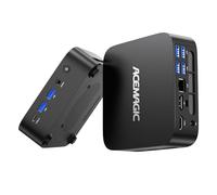 ACEMAGIC Kron Mini K1 Mini PC, AMD Ryzen Embedded R2544 (4C/8T, Fino a 3.7GHz),Win 11 Pro Mini Computer 8GB DDR4 RAM 256GB SSD,AMD Radeon Graphics, BT4.2/WIFI 5/per Ufficio, Studio,Business