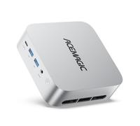 ACEMAGIC M1 Mini PC, AMD Ryzen 7 6800H (8C/16T, fino a 4,7 GHz), mini computer con 32 GB DDR5 1TB M.2 SSD,4K Tripla display/WiFi 6/BT 5.2/Win11 PRO con VESA per giochi e ufficio