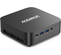 ACEMAGIC Mini PC da gioco 32 GB RAM 1 TB SSD AMD Ryzen 7 5825U Win-11 Pro (fino a 3,6 GHz) triplo display 4K a 60 Hz WiFi6 BT5.2 Type-C HDMI DP1.4 mini computer desktop per giochi leggeri/ufficio