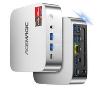 ACEMAGIC Mini PC Vista V1 N97, 16 GB DDR4 RAM 512 GB SSD Mini Computer, 12a generazione N97 (Beat N100/N95, fino a 3,6 GHz), piccolo computer desktop 4K Dual Display/WiFi/VESA per casa/ufficio
