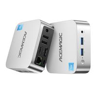 ACEMAGIC N150 Vista Mini PC V1, Single Lake N150 (Beat N100/N95, fino a 3,6 GHz), 16 GB DDR4 RAM 512 SSD Mini PC, 11 Pro Desktop 4K Dual Display/HDMI/WiFi/BT/LAN per casa/ufficio