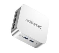 ACEMAGIC N97 Mini PC, 12th Gen Intel Alder Lake N97 (fino a 3,60 GHz), 16 GB DDR4 512 GB M.2 SSD Mini Computer con W11 Pro | RJ45 | 4K HDMI+DP | WiFi 5 per casa/ufficio