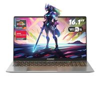 ACEMAGIC Gaming Notebook AMD Ryzen 7 5825U(Battere i7-1355U),16,1" Full HD Laptop,Tastiera Retroilluminata PC Portatile in Offerta con Tastiera Italiana,RAM 16GB NVME SSD 512GB,WiFi 6,HDMI,Grigio