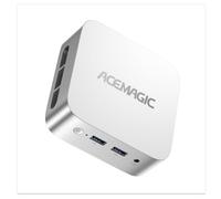 ACEMAGIC V1 Mini PC, Ιntel Alder Lake-Ν97 (Fino 3,6 GHz), 16GB DDR4 1TB M.2 2280 SSD, Mini Desktop Computer Gigabit Ethernet,4K UHD, per Ufficio