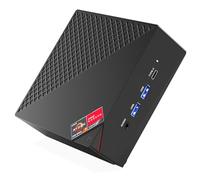 ACEMAGICIAN AM06PRO Mini PC, AMD Ryzen 7 5700U (8C/16T, Fino a 4,3 GHz), Mini Computer 16GB DDR4 RAM 512GB M.2 2280 SSD,AMD Radeon Vega8 1900MHz, Dual Ethernet/WIFI 6/Type-C/per Ufficio, Studio,Gioco