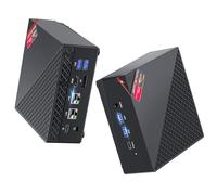 ACEMAGICIAN AM06PRO Mini PC, AMD Ryzen 7 5700U (8C/16T, Fino a 4.3GHz), Mini Computer 32GB DDR4 RAM 512GB M.2 2280 SSD,AMD Radeon Vega 8 1900MHz, Dual Ethernet/WIFI 6/Type-C/per Ufficio